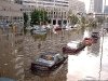 New Orleans, LA, Tuesday, August 30, 2005 -fema/illinoisphoto.com- Cars parked on the New Orleans streets are flooded to the top of the wheel wells in this ground level photograph.  New Orleans was under a mandatory evacuation order as a result of flooding caused by hurricane Katrina.