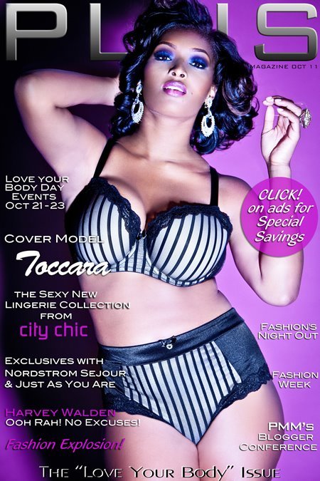 plusmodelmag Tocarra graces Plus Model Magazine