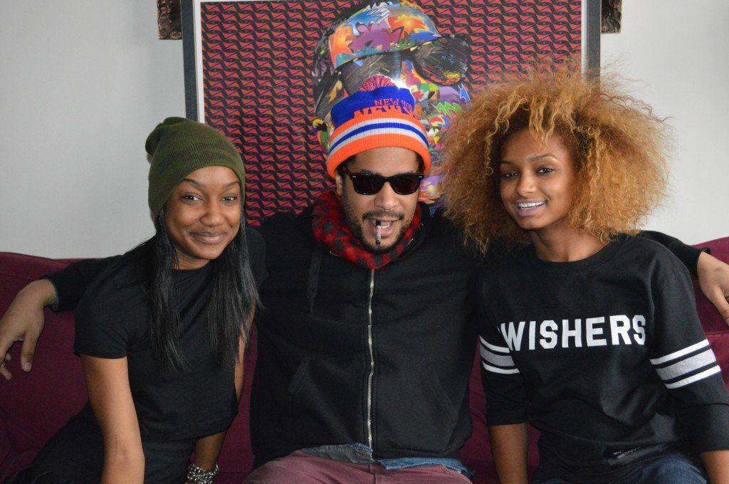 Fashion Editor Telsha Anderson, Josh, Fashion Editor Nia Anderson