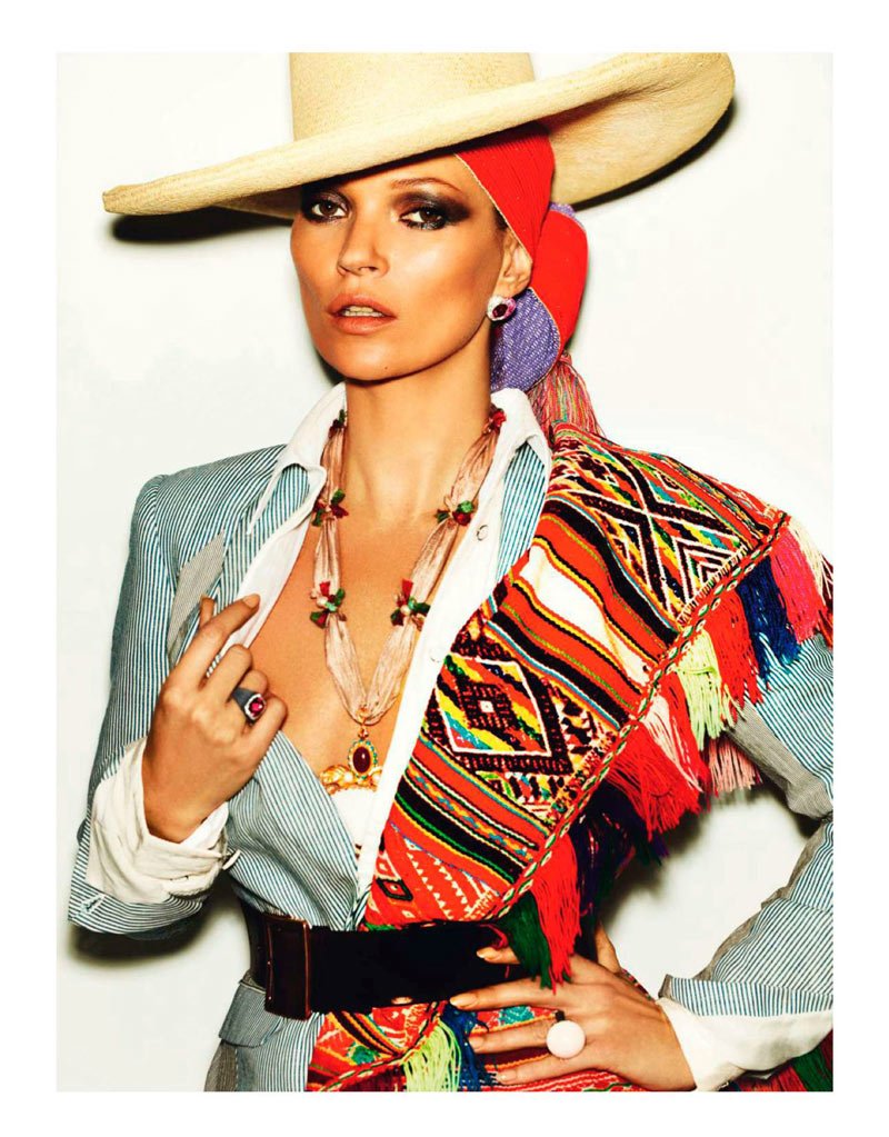 Kate Moss Vogue Paris April 2013