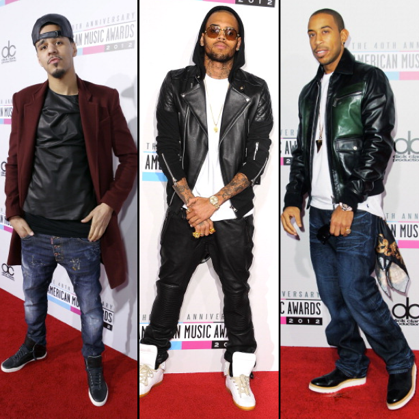 ama J.-Cole-Chris-Brown-and-Luda-at-the-Amas ama J Cole Chris Brown and Luda at the Amas