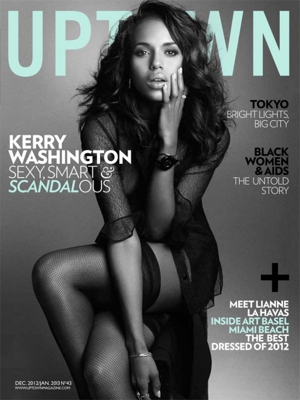 Kerry Washington Uptown Magazine cover photo 7