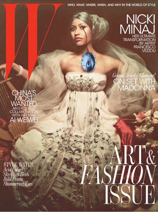 large-4 Nicki Minaj Covers W Magazine