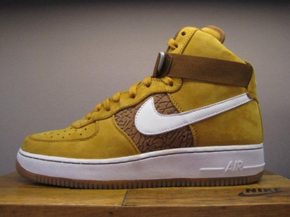 nike air force id elephant print sample